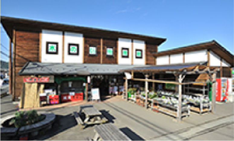 都幾川農林産物直売所外観