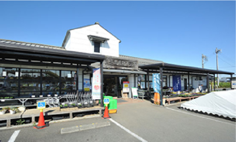 川島直売所外観